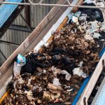 Desmontaje y recogida de residuos en San Roque